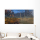 Two Omeisaurus Dinosaurs Crossing Wall Decal
