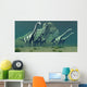 Herd Brachiosaurus Dinosaurs Pass Wall Decal
