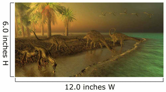 Uberabatitan Dinosaurs Share Cretaceous Wall Decal