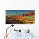 Flock Pterosaurs Fly past Wall Decal