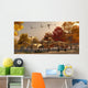Three Eudimorphodons Fly above Wall Decal
