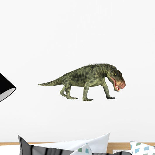 Inostrancevia Is Carnivorous Reptile Wall Decal