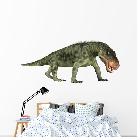 Inostrancevia Is Carnivorous Reptile Wall Decal