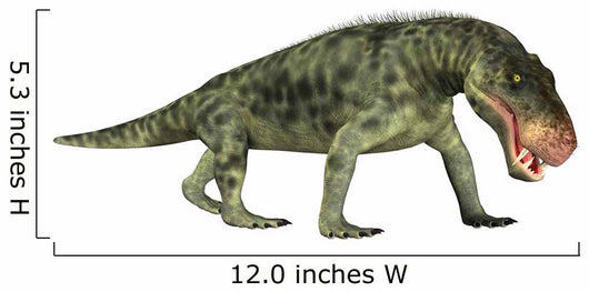 Inostrancevia Is Carnivorous Reptile Wall Decal