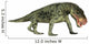Inostrancevia Is Carnivorous Reptile Wall Decal