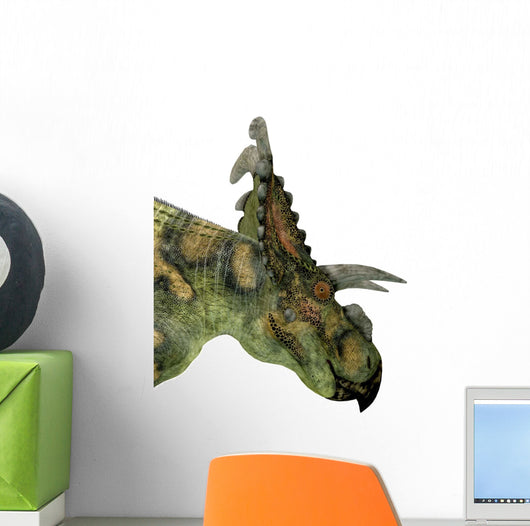 Albertaceratops Dinosaur Head Wall Decal