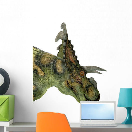 Albertaceratops Dinosaur Head Wall Decal