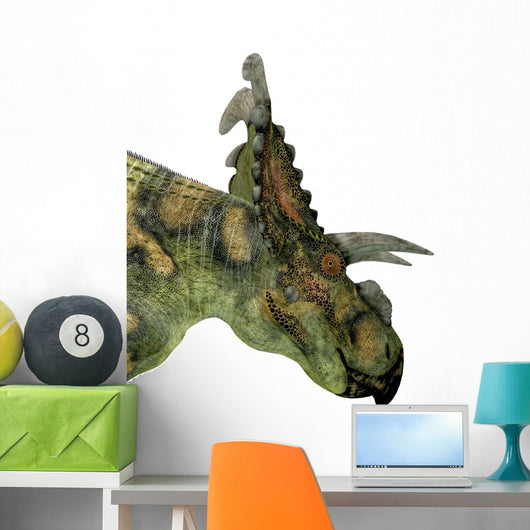 Albertaceratops Dinosaur Head Wall Decal