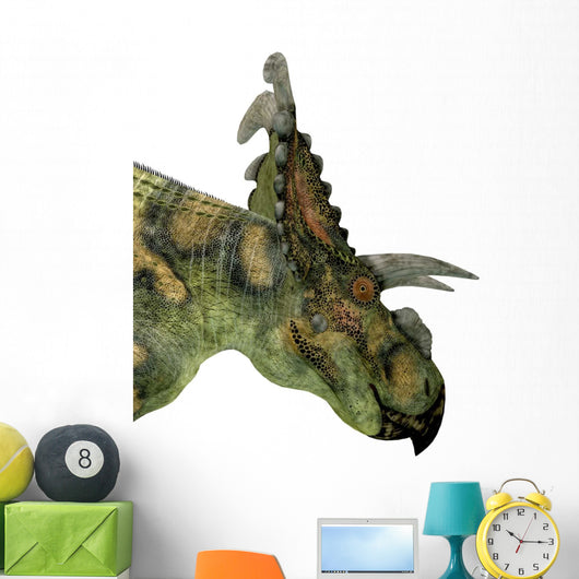 Albertaceratops Dinosaur Head Wall Decal