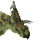 Albertaceratops Dinosaur Head Wall Decal