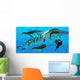 Dolichorhynchops Plesiosaurs Try to Wall Decal