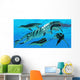 Dolichorhynchops Plesiosaurs Try to Wall Decal