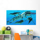 Dolichorhynchops Plesiosaurs Try to Wall Decal