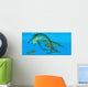 Mesosaurus Attacks Mangrove Red Wall Decal
