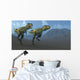 Two Bistahieversor Dinosaurs Hunting Wall Decal