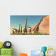 Herd Brachiosaurus Travel near Wall Decal