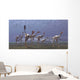 Herd Mononykus Followed Flock Wall Decal