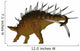 Kentrosaurus Dinosaur Wall Decal Design 3