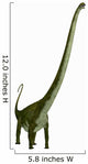 Mamenchisaurus Dinosaur Wall Decal