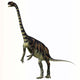 Massospondylus Dinosaur Wall Decal Design 1