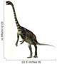 Massospondylus Dinosaur Wall Decal Design 1