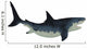 Megalodon Shark Wall Decal