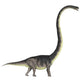 Omeisaurus Dinosaur Wall Decal
