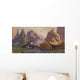 Herd Sauroposeidon Dinosaurs Drinking Wall Decal