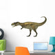 Abelisaurus Dinosaur White Wall Decal Design 2