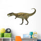 Abelisaurus Dinosaur White Wall Decal Design 2
