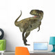 Abelisaurus Dinosaur White Wall Decal Design 1