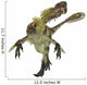 Citipati Dinosaur White Wall Decal Design 2
