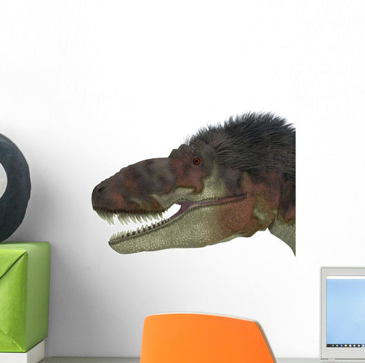 Daspletosaurus Dinosaur Head Wall Decal