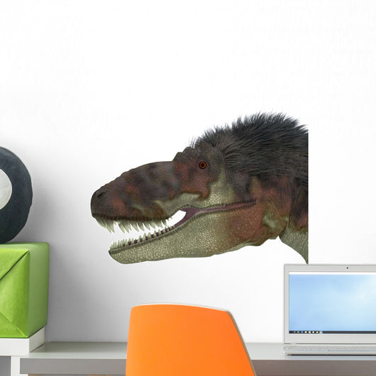 Daspletosaurus Dinosaur Head Wall Decal