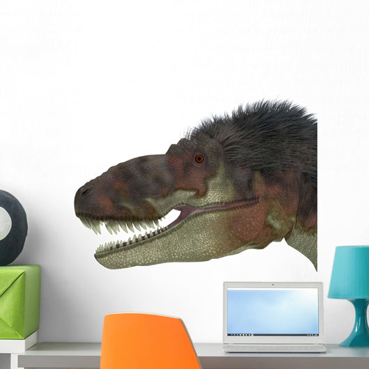 Daspletosaurus Dinosaur Head Wall Decal