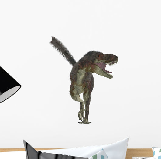 Daspletosaurus Dinosaur White Wall Decal Design 2