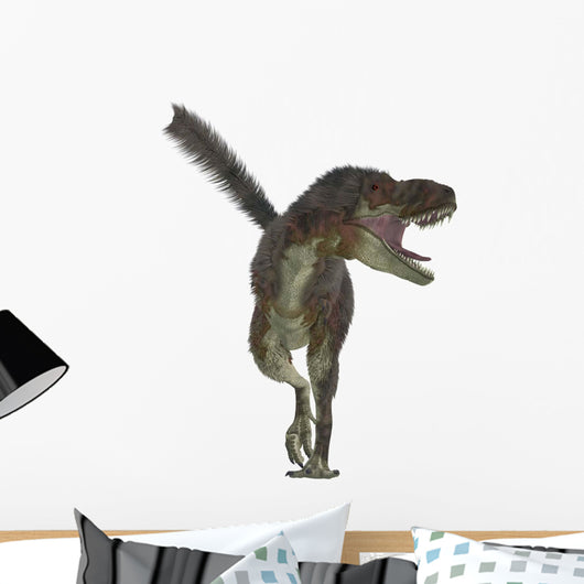 Daspletosaurus Dinosaur White Wall Decal Design 2