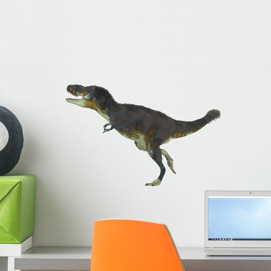 Daspletosaurus Dinosaur White Wall Decal Design 1