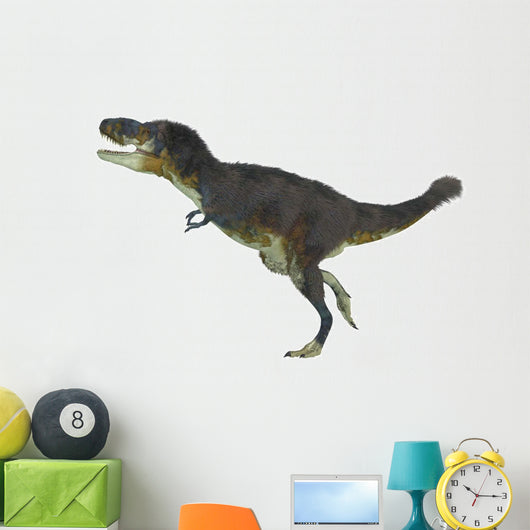 Daspletosaurus Dinosaur White Wall Decal Design 1