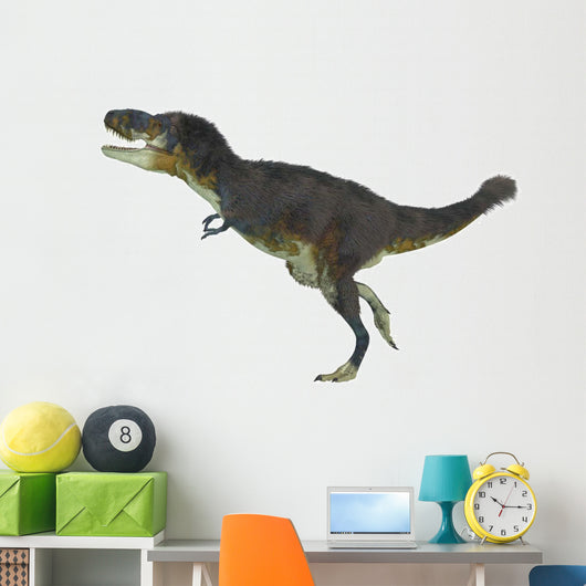 Daspletosaurus Dinosaur White Wall Decal Design 1