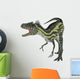 Deltadromeus Dinosaur Head Wall Decal Design 1