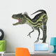 Deltadromeus Dinosaur Head Wall Decal Design 1