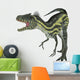 Deltadromeus Dinosaur Head Wall Decal Design 1