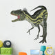 Deltadromeus Dinosaur Head Wall Decal Design 1
