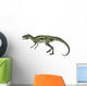 Deltadromeus Dinosaur White Wall Decal Design 1