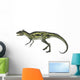 Deltadromeus Dinosaur White Wall Decal Design 1