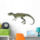Deltadromeus Dinosaur White Wall Decal Design 1