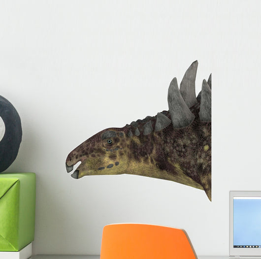 Hungarosaurus Dinosaur Head Wall Decal