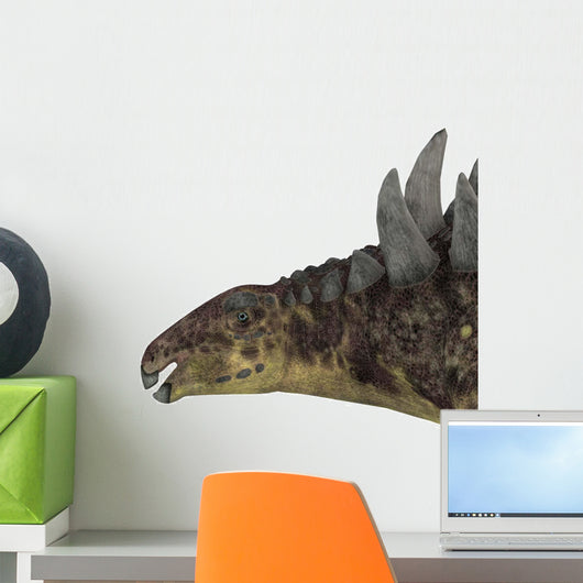 Hungarosaurus Dinosaur Head Wall Decal