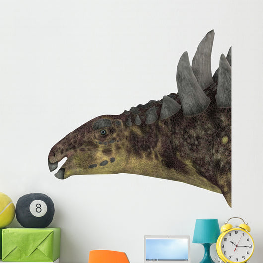 Hungarosaurus Dinosaur Head Wall Decal